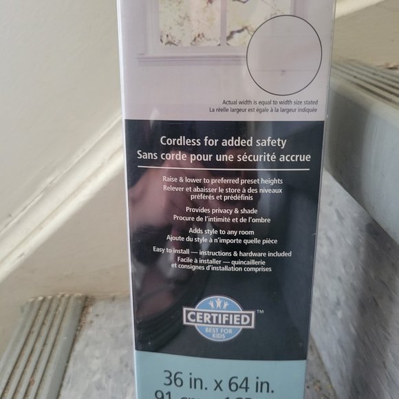 Magnetic Roman Shade - Picture 2 of 3